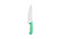 Nóż kucharski HACCP - 240 mm, zielony 