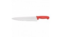 Nóż kuchenny L 250 mm czerwony
