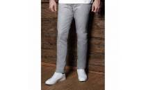 Męskie spodnie Modern-Stretch HM 10 kolor stalowy szary rozmiar 46
